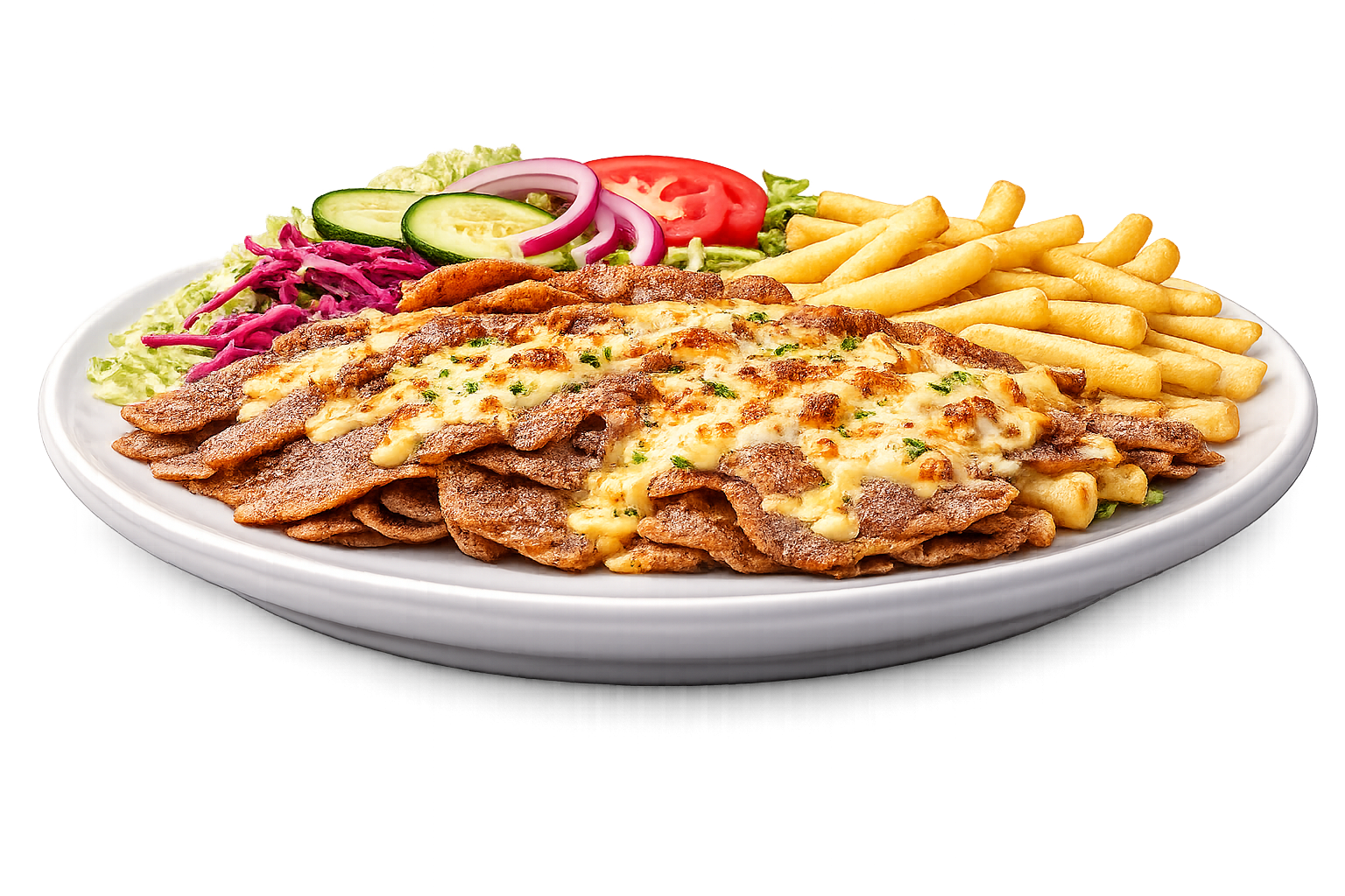 Dönerteller Auflauf (Drehspieß)