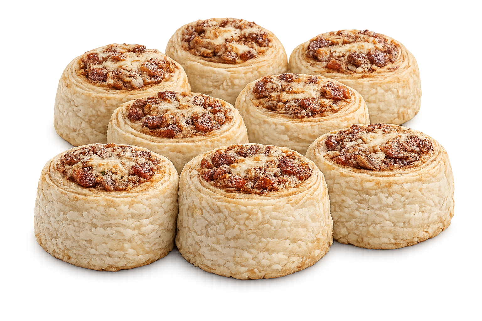 Pizzabrötchen mit Kalbfleisch