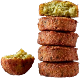 Tasche Vegetarisch mit Falafeln