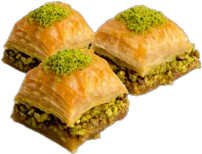 Baklava, 3 Stück
