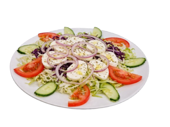 Gemischter Salat mit Mozzarella