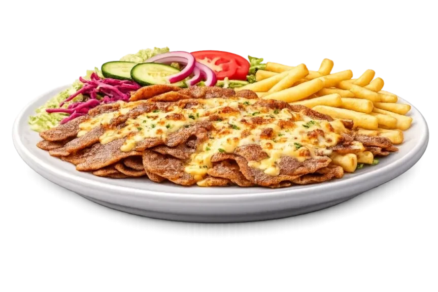 Dönerteller Auflauf (Drehspieß)