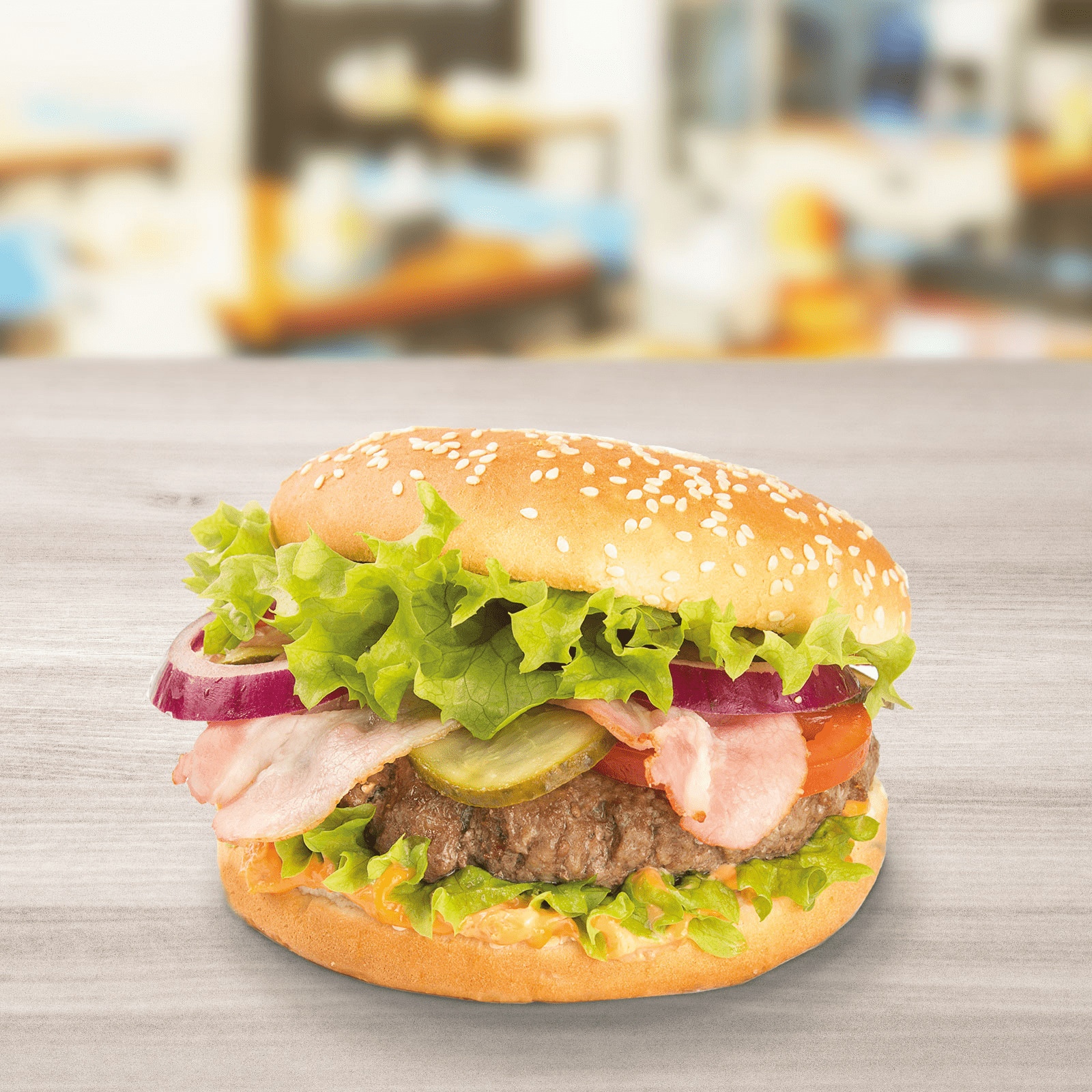 RP Bacon BBQ Burger
