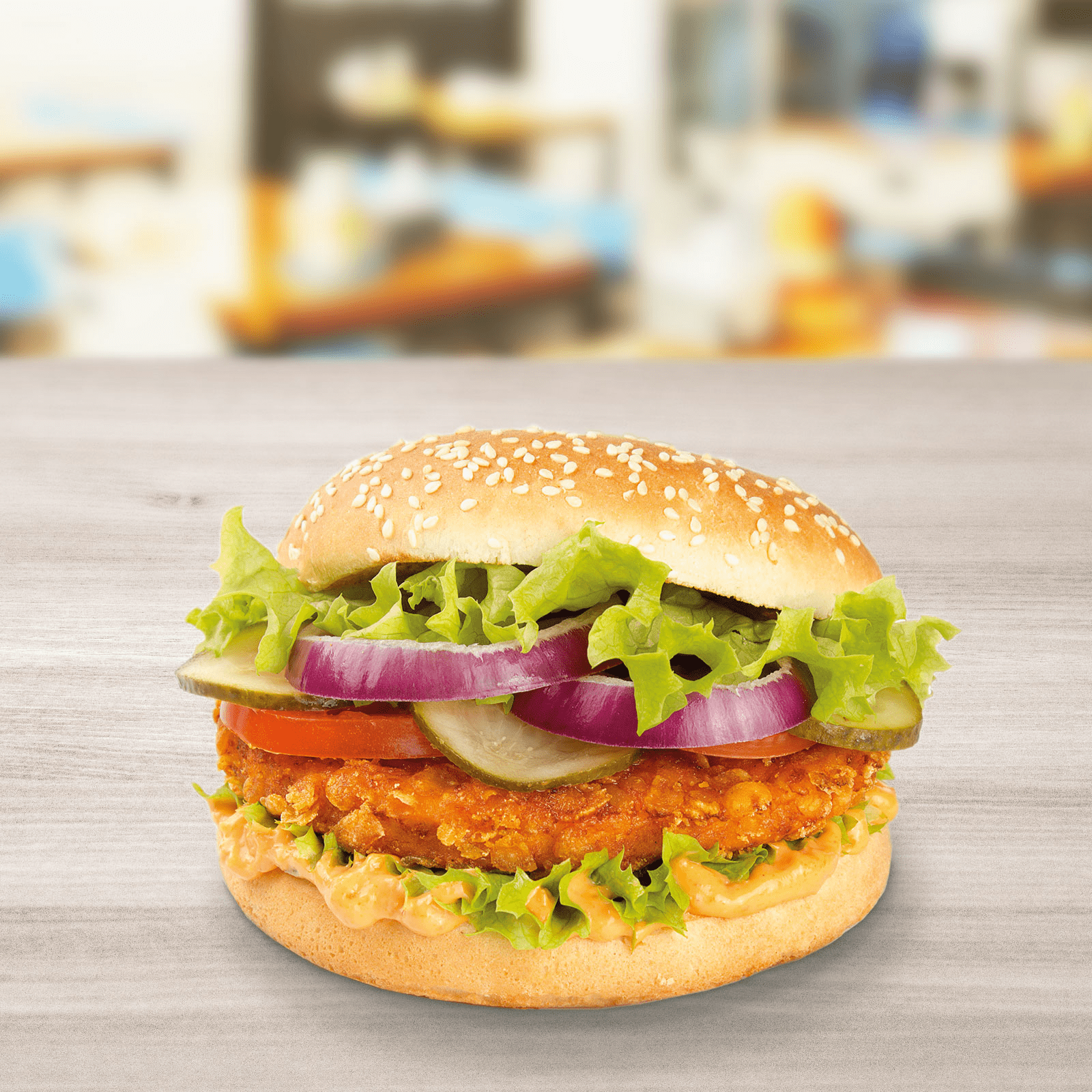 RP Crunchy Chickenburger