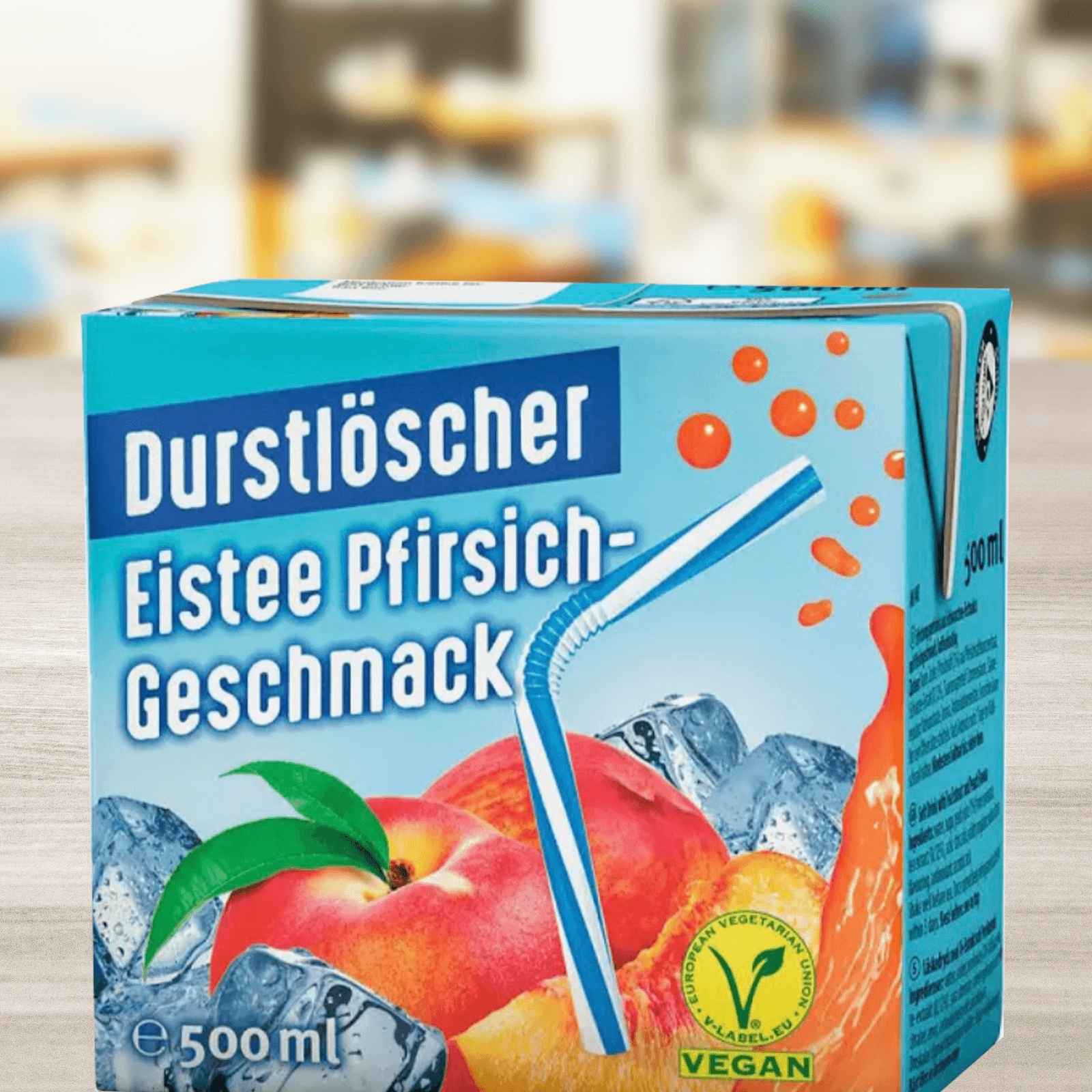 Durstlöscher Eistee Pfirsich